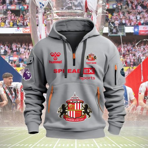 Sunderland AFC New Version Quarter Zip Hoodie