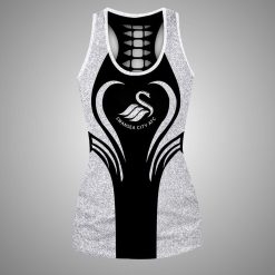 Swansea City AFC Sports Edition Hollow Tank Top and Leggings
