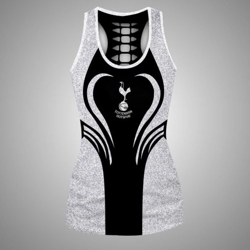 Tottenham Hotspur FC Sports Edition Hollow Tank Top and Leggings Tottenham Hotspur FC Sports Edition Hollow Tank Top and Leggings
