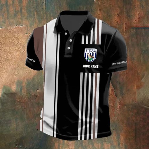 West Bromwich Albion Custom Name New Version Polo Shirt