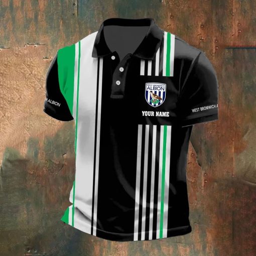 West Bromwich Albion Custom Name New Version Polo Shirt