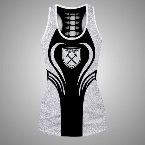 West Ham United FC Sports Edition Hollow Tank Top and Leggings West Ham United FC Sports Edition Hollow Tank Top and Leggings