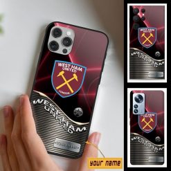 West Ham United FC Custom Name New Version Phone Case