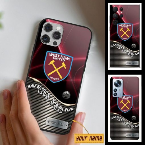 West Ham United FC Custom Name New Version Phone Case