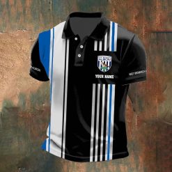 West Bromwich Albion Custom Name New Version Polo Shirt
