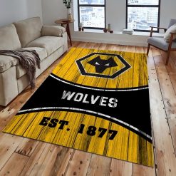 Wolverhampton Wanderers FC New Version Floor Rug