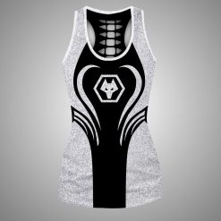Wolverhampton Wanderers FC Sports Edition Hollow Tank Top and Leggings