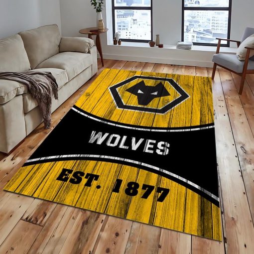 Wolverhampton Wanderers FC New Version Floor Rug