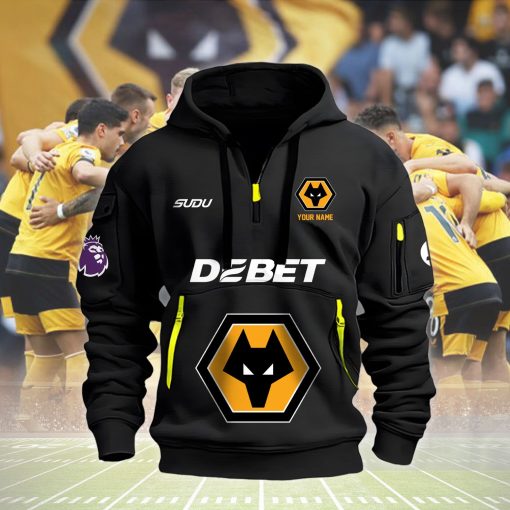 Wolverhampton Wanderers FC New Version Quarter Zip Hoodie