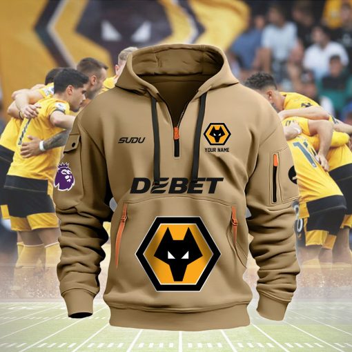 Wolverhampton Wanderers FC New Version Quarter Zip Hoodie
