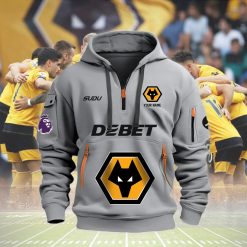 Wolverhampton Wanderers FC New Version Quarter Zip Hoodie