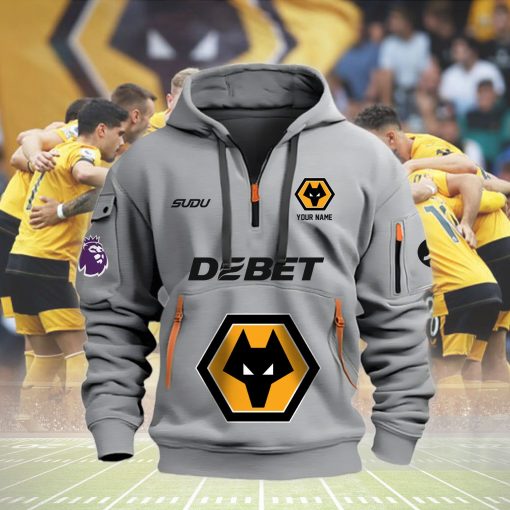 Wolverhampton Wanderers FC New Version Quarter Zip Hoodie