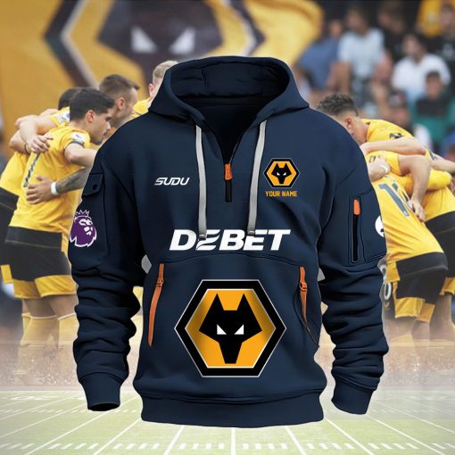 Wolverhampton Wanderers FC New Version Quarter Zip Hoodie