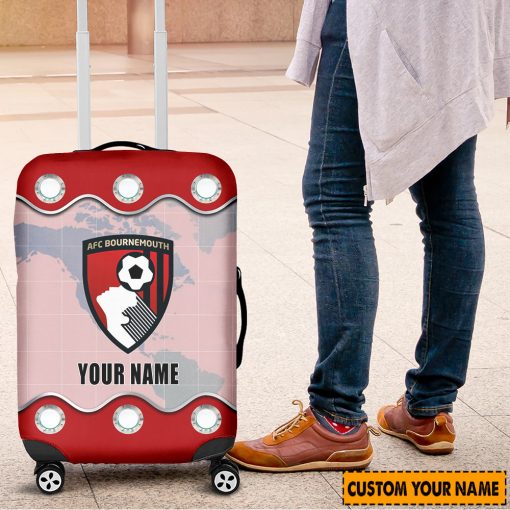 AFC Bournemouth Custom Name New Edition Luggage Cover