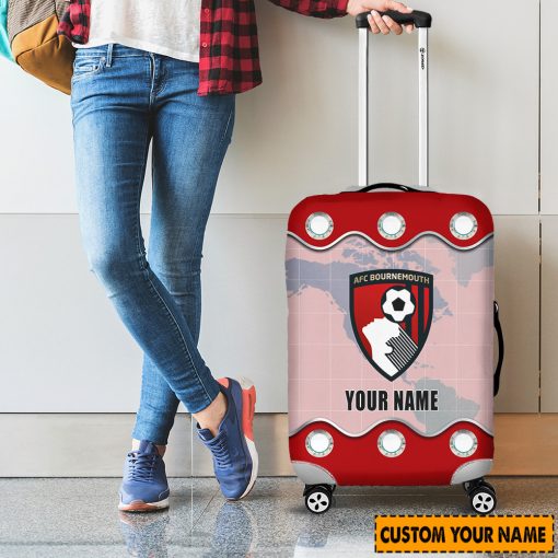 AFC Bournemouth Custom Name New Edition Luggage Cover
