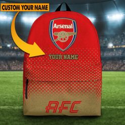 Arsenal FC Custom Name Gift For Fans Backpack