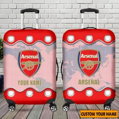 Arsenal FC Custom Name New Edition Luggage Cover