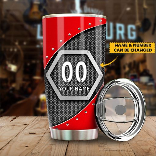 Arsenal FC Custom Name New Edition Tumbler