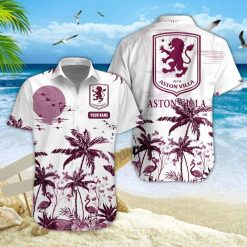 Aston Villa FC Custom Name New Edition Aloha Outfit