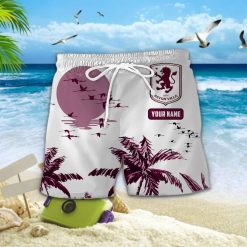 Aston Villa FC Custom Name New Edition Aloha Outfit