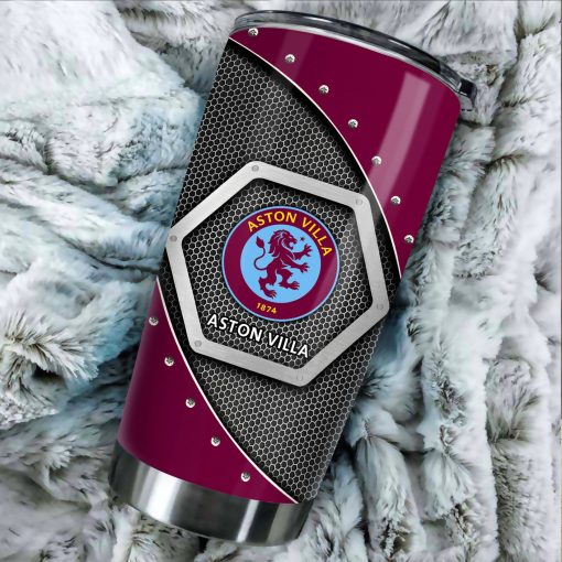 Aston Villa FC Custom Name New Edition Tumbler