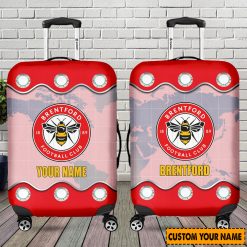 Brentford FC Custom Name New Edition Luggage Cover