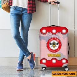 Brentford FC Custom Name New Edition Luggage Cover