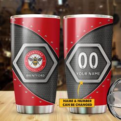Brentford FC Custom Name New Edition Tumbler