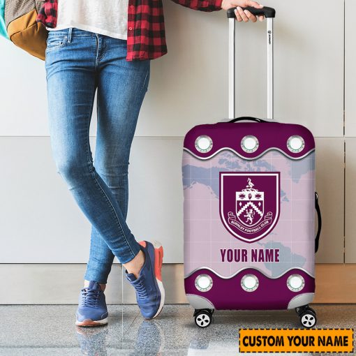 Burnley FC Custom Name New Edition Luggage Cover