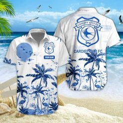Cardiff City FC Custom Name New Edition Aloha Outfit