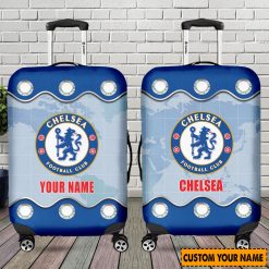 Chelsea FC Custom Name New Edition Luggage Cover