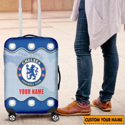 Chelsea FC Custom Name New Edition Luggage Cover