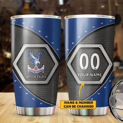 Crystal Palace FC Custom Name New Edition Tumbler