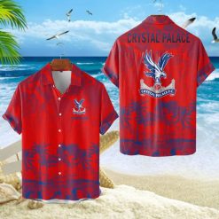 Crystal Palace FC Custom Name Unique Tropical Pattern Aloha Outfit