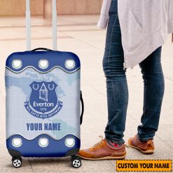 Everton FC Custom Name New Edition Luggage Cover