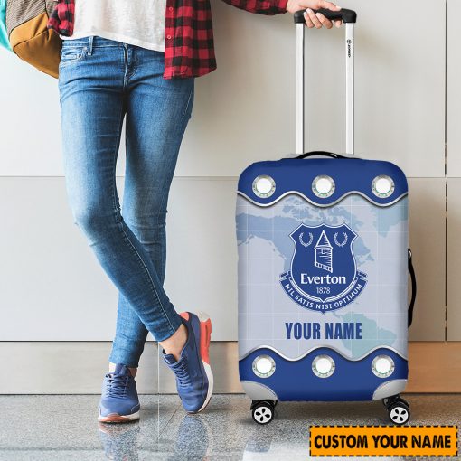 Everton FC Custom Name New Edition Luggage Cover
