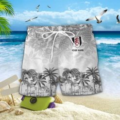Fulham Custom Name Unique Tropical Pattern Aloha Outfit
