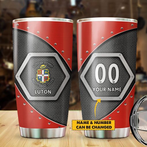 Luton Town FC Custom Name New Edition Tumbler