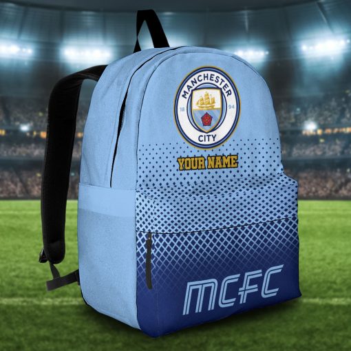 Manchester City Custom Name Gift For Fans Backpack