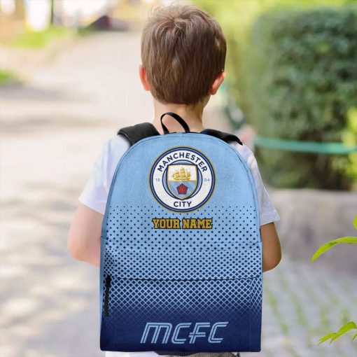Manchester City Custom Name Gift For Fans Backpack