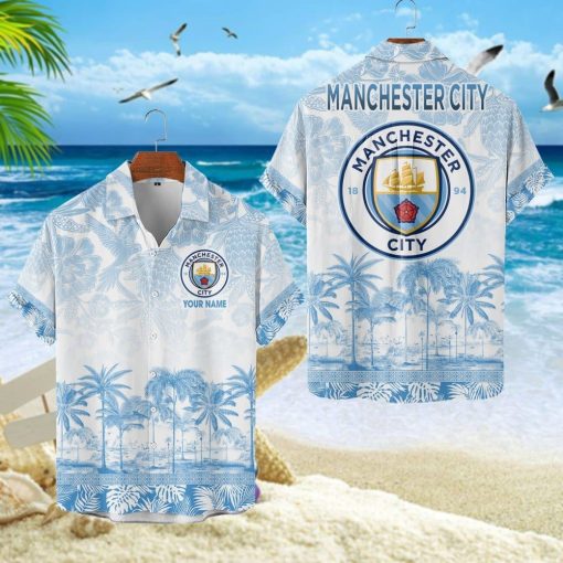 Manchester City Custom Name Unique Tropical Pattern Aloha Outfit