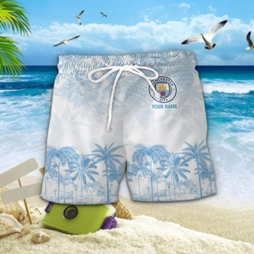 Manchester City Custom Name Unique Tropical Pattern Aloha Outfit
