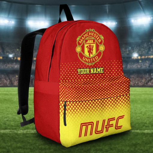 Manchester United Custom Name Gift For Fans Backpack