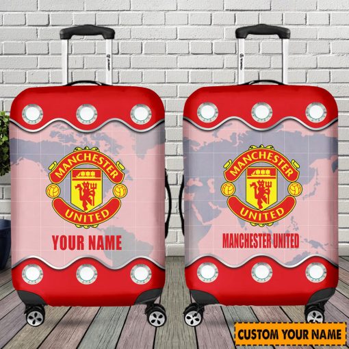 Manchester United Custom Name New Edition Luggage Cover