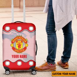 Manchester United Custom Name New Edition Luggage Cover