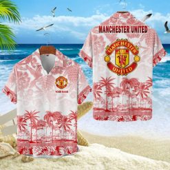 Manchester United Custom Name Unique Tropical Pattern Aloha Outfit
