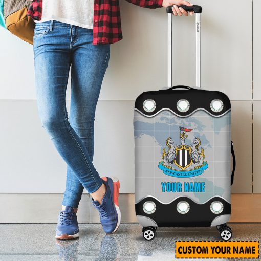Newcastle United FC Custom Name New Edition Luggage Cover