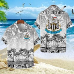Newcastle United FC Custom Name Unique Tropical Pattern Aloha Outfit