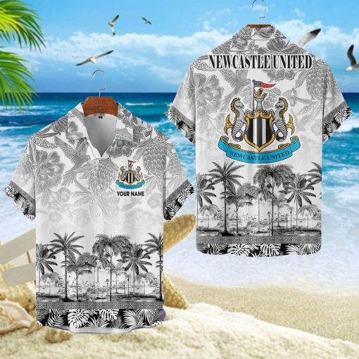 Newcastle United FC Custom Name Unique Tropical Pattern Aloha Outfit