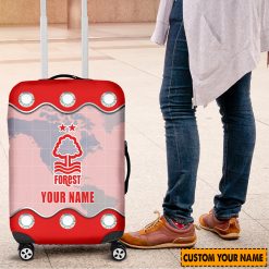 Nottingham Forest FC Custom Name New Edition Luggage Cover